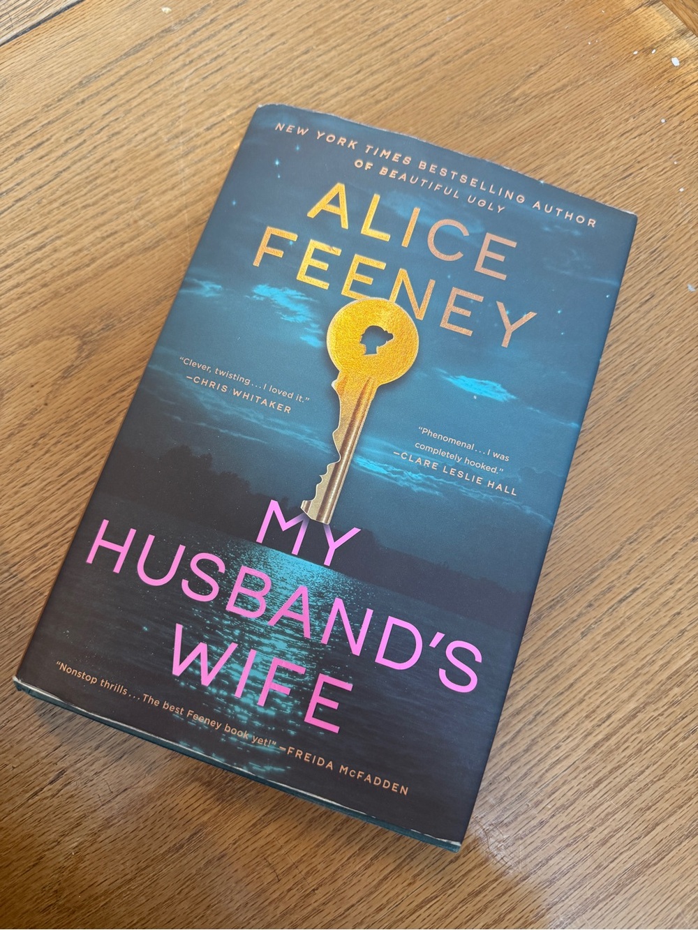 My Husband’s Wife by Alice Feeney Hardcover Book